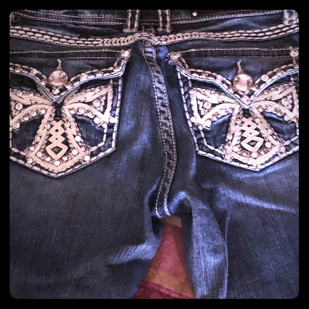 L.A. idol USA size 5 jeans( juniors) inseam 32”